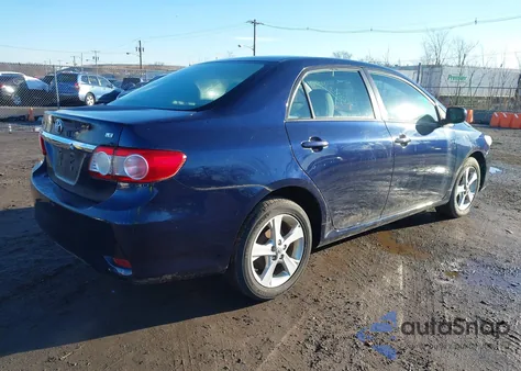 2011 Toyota Corolla Base z USA, uszkodzony, nr VIN 2T1BU4EE8BC604798